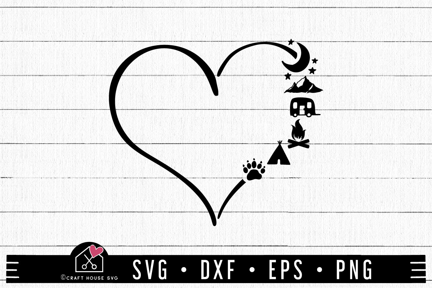 Download Free Camping Heart Svg Camping Icons Heart Svg Craft House Svg