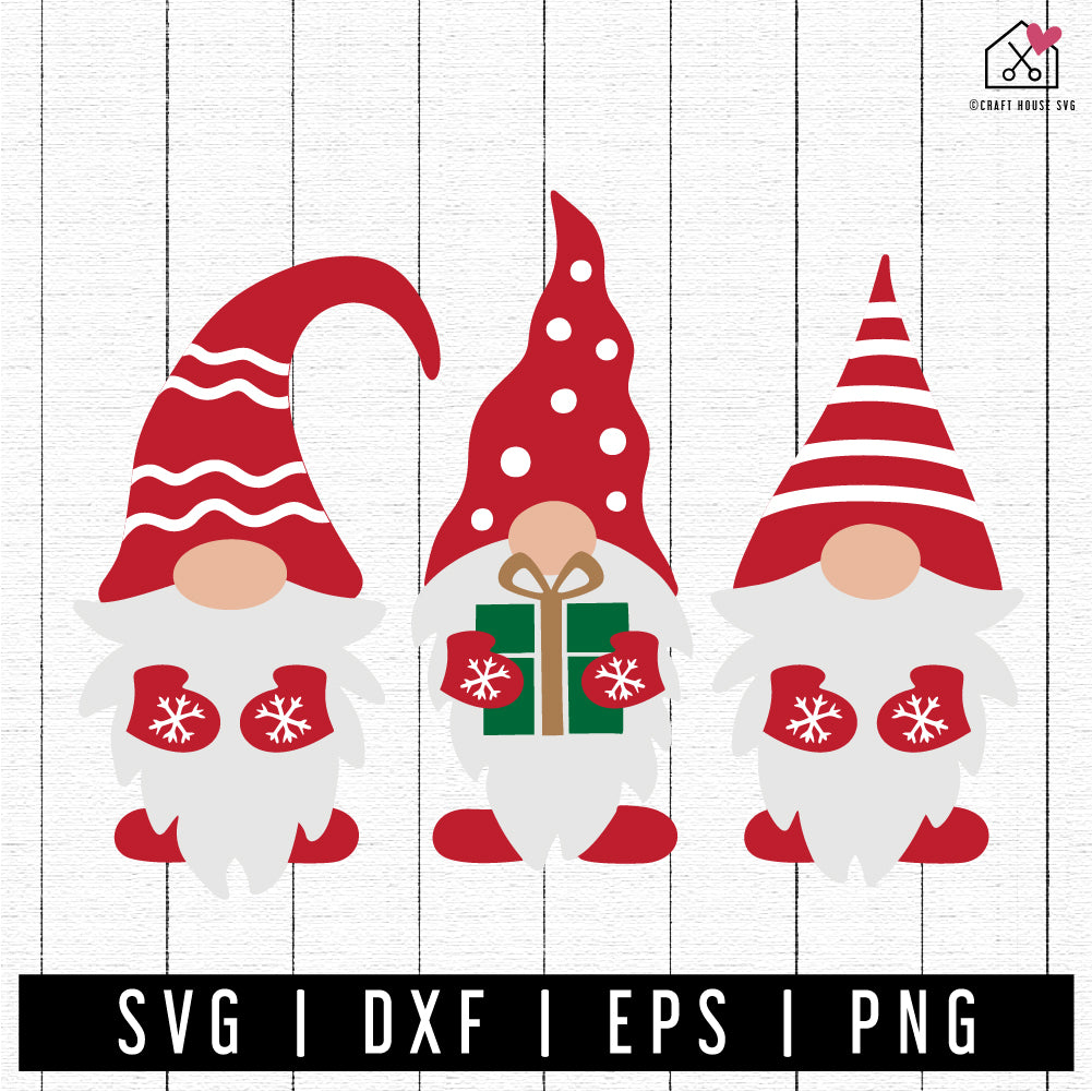 FREE Christmas Gnomes SVG Christmas SVG - Craft House SVG