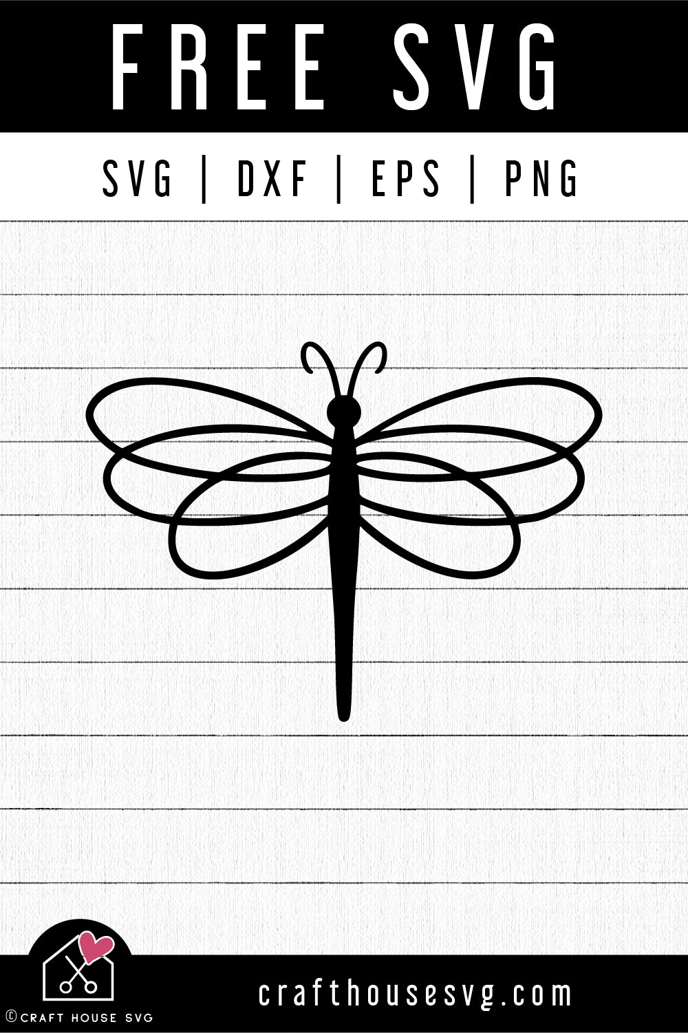 Download Free Dragonfly Svg Cut File Craft House Svg