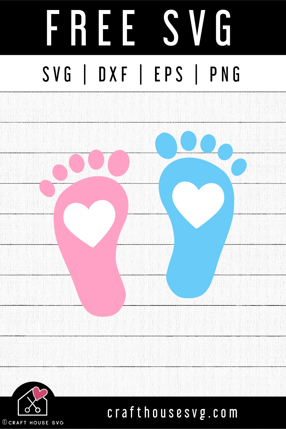 Download Free Baby Footprint Svg Cut File Craft House Svg