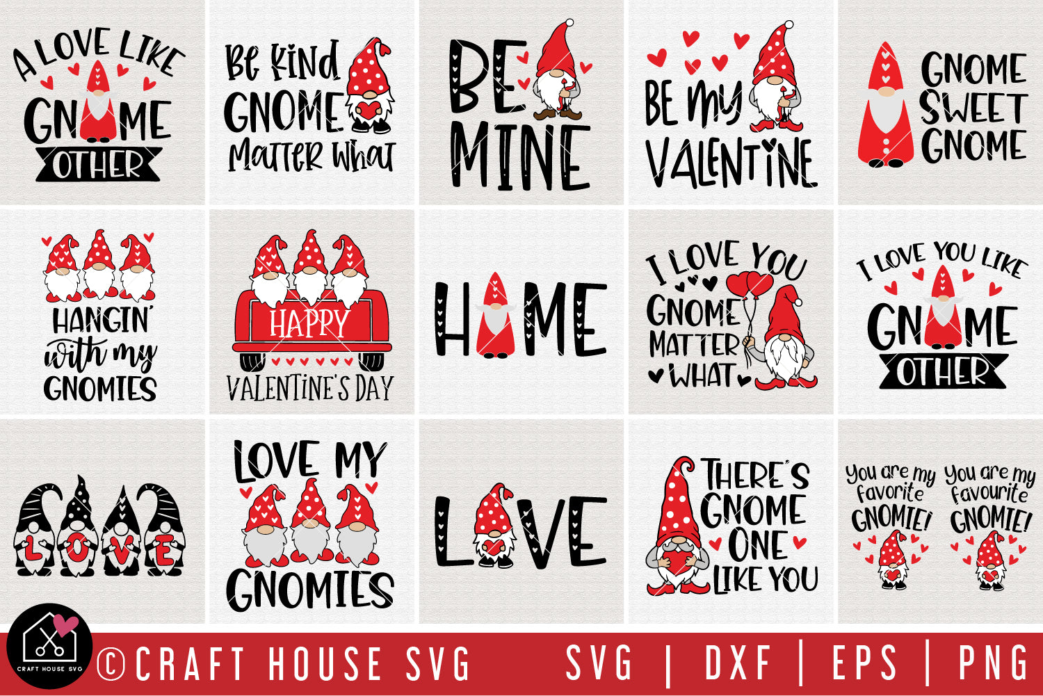 Download Valentine Gnome Svg Bundle Craft House Svg