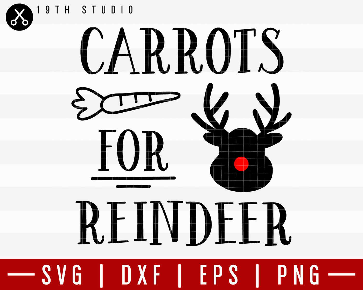 Carrots For Reindeer SVG | M21F10 Craft House SVG - SVG files for Cricut and Silhouette