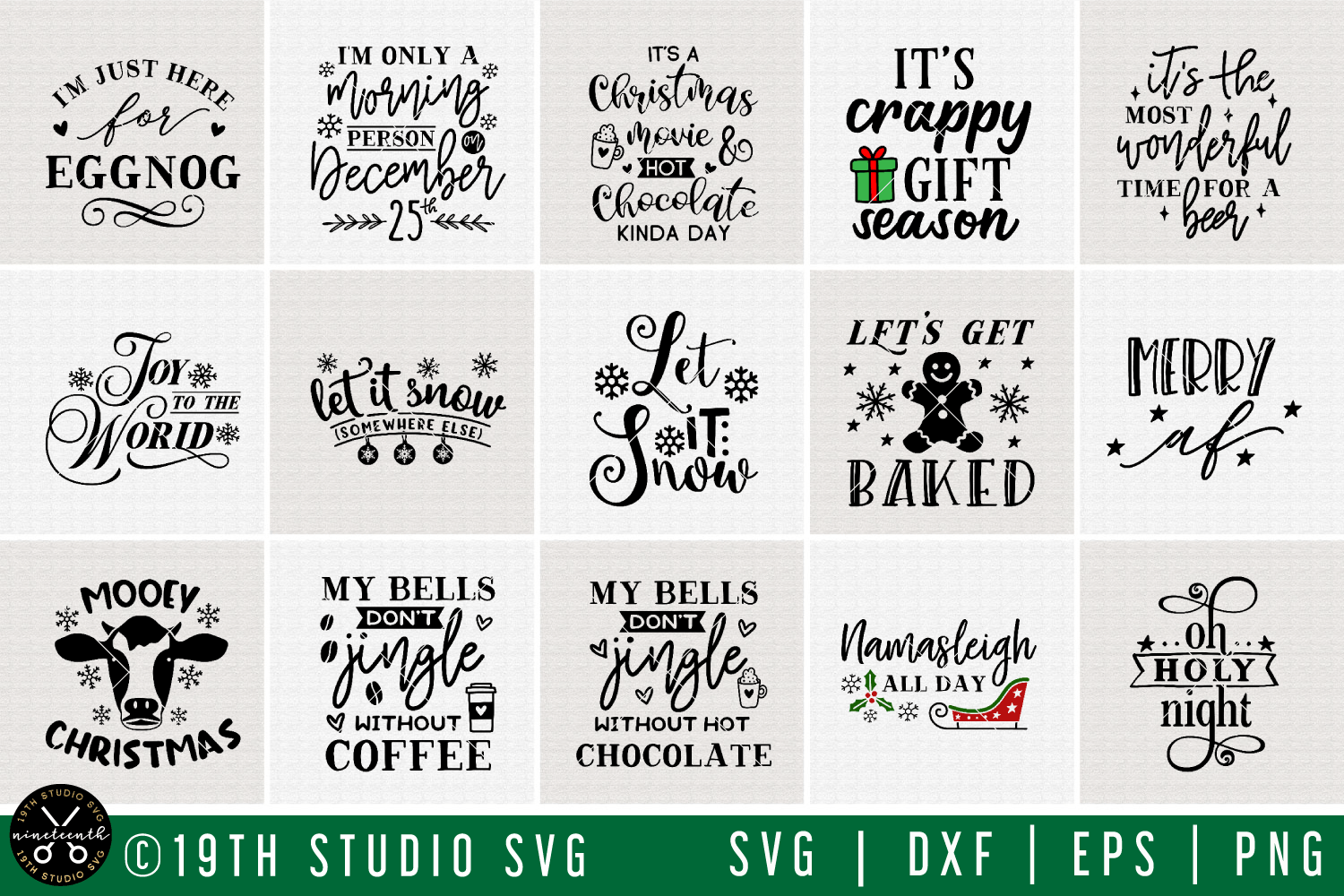 Download Christmas Svg Bundle Mb56 Craft House Svg PSD Mockup Templates