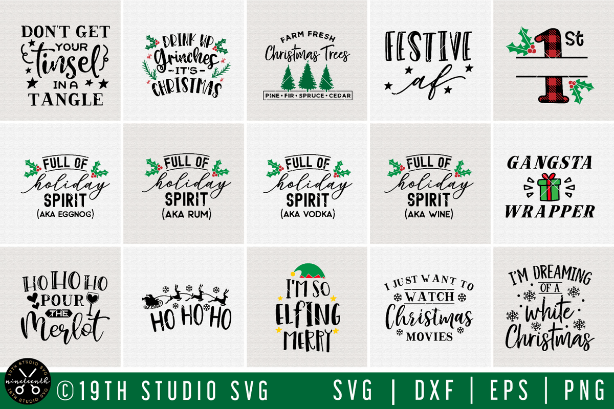 Download Christmas SVG Bundle | MB56 - Craft House SVG