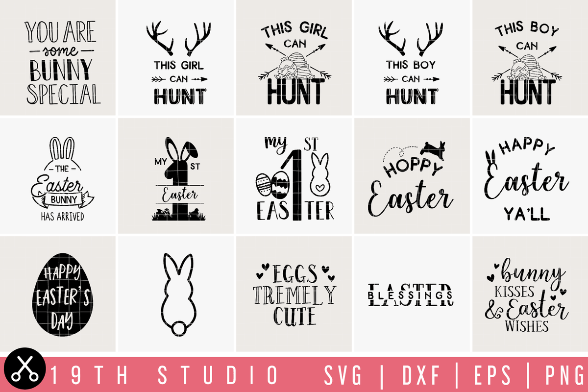 Download Easter SVG bundle - M9 - Craft House SVG