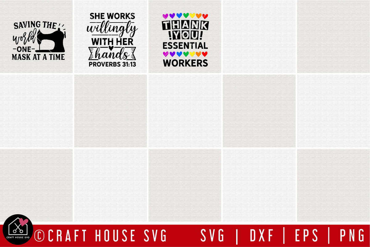 Download Essential Employee SVG Bundle | MB77 - Craft House SVG