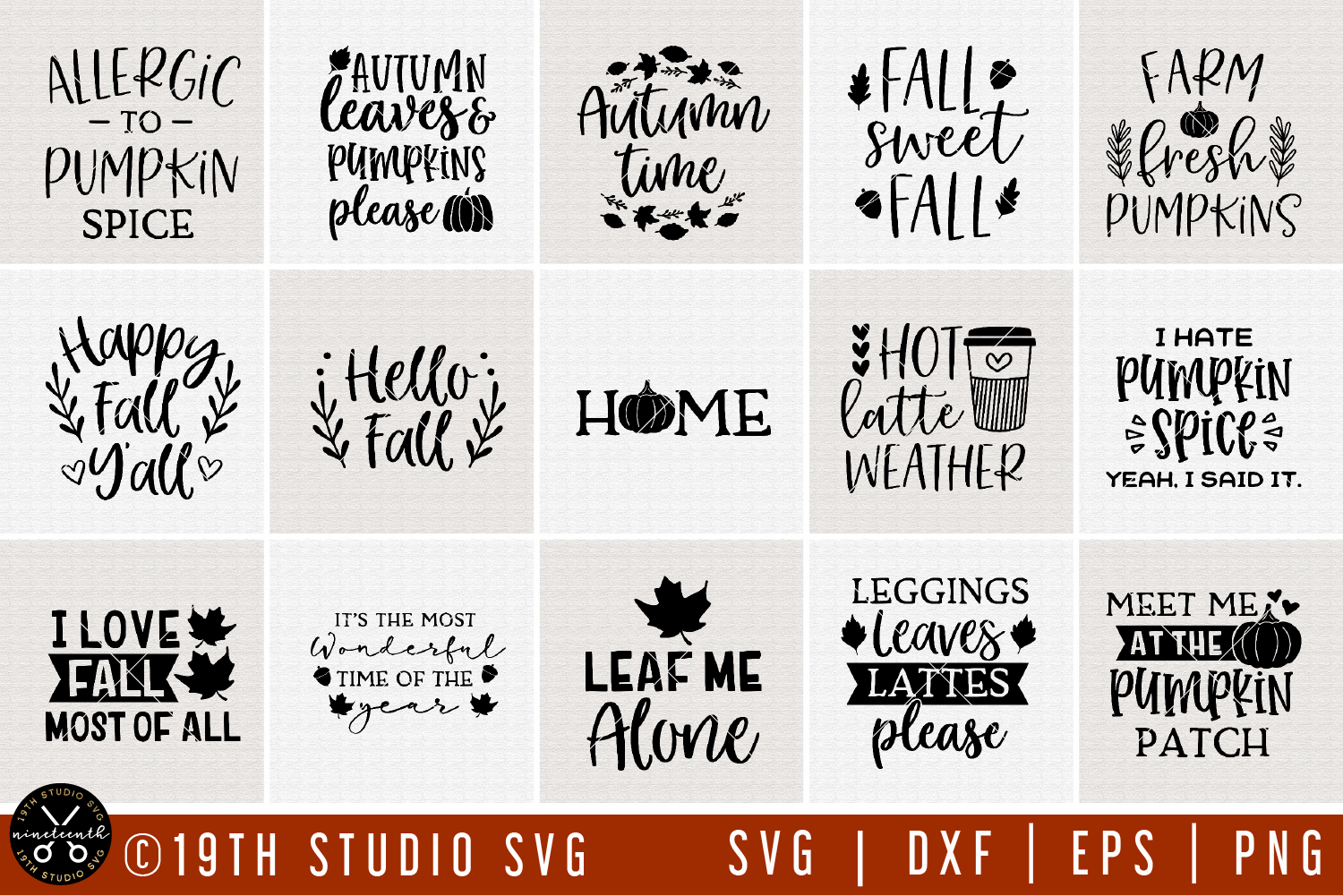 Download Fall SVG Bundle | MB57 - Craft House SVG