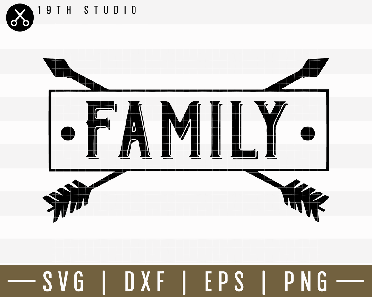 Download Family SVG | M14F5 - Craft House SVG