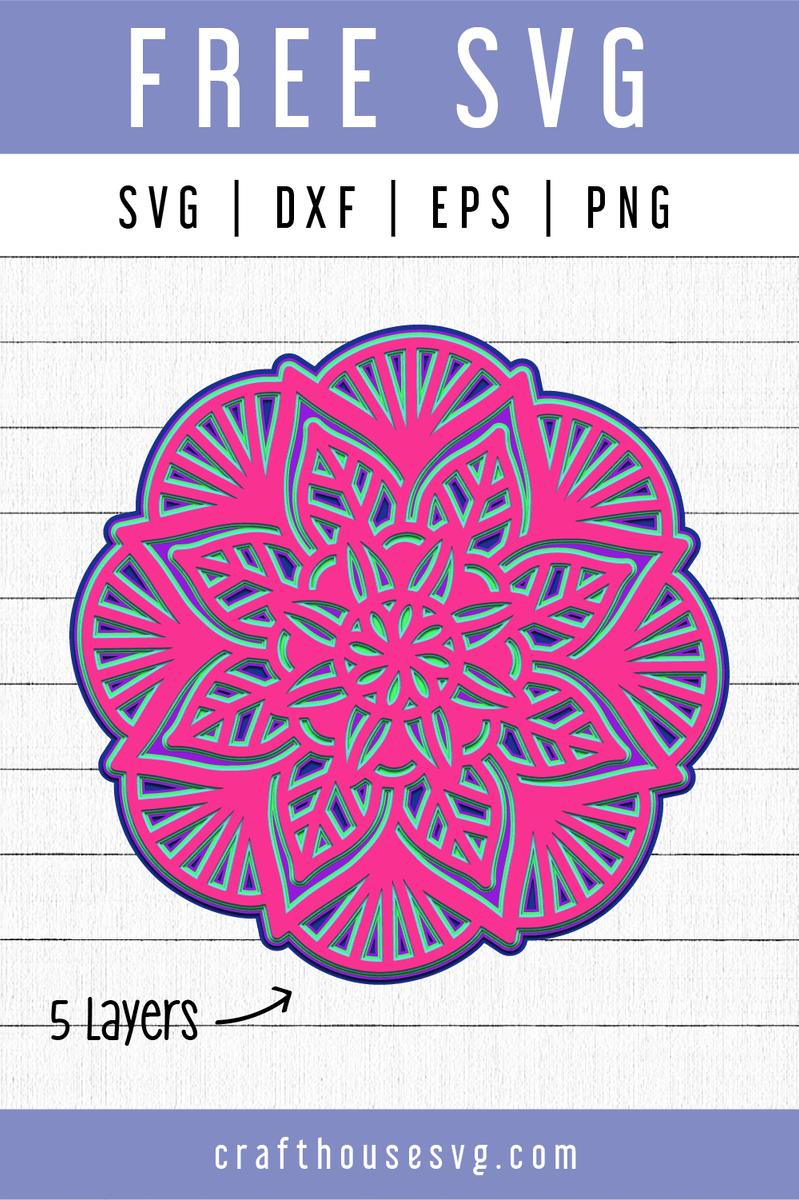 Download How To Make A Layered Mandala Svg - Layered SVG Cut File ...