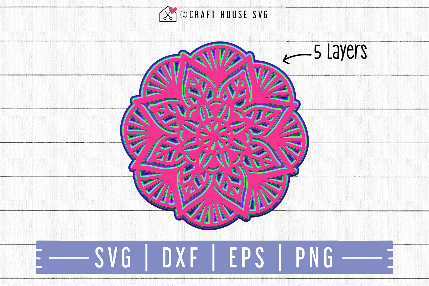 Free Free 124 Svg Files 3D Layered Mandala Svg Free SVG PNG EPS DXF File