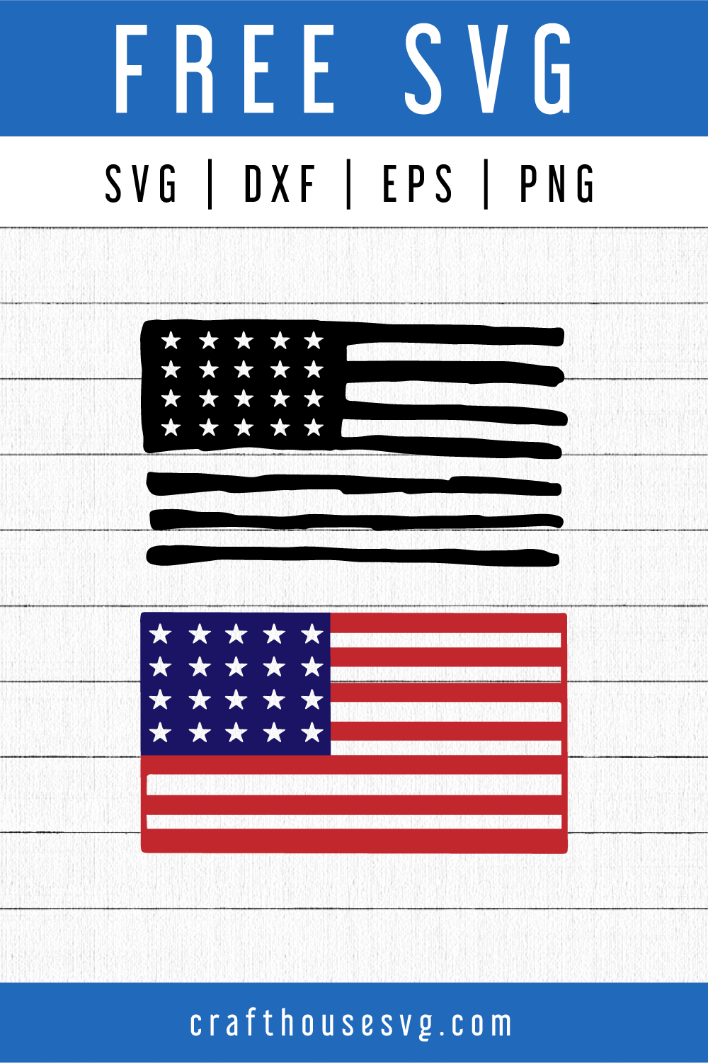 Download FREE American Flag SVG - Craft House SVG