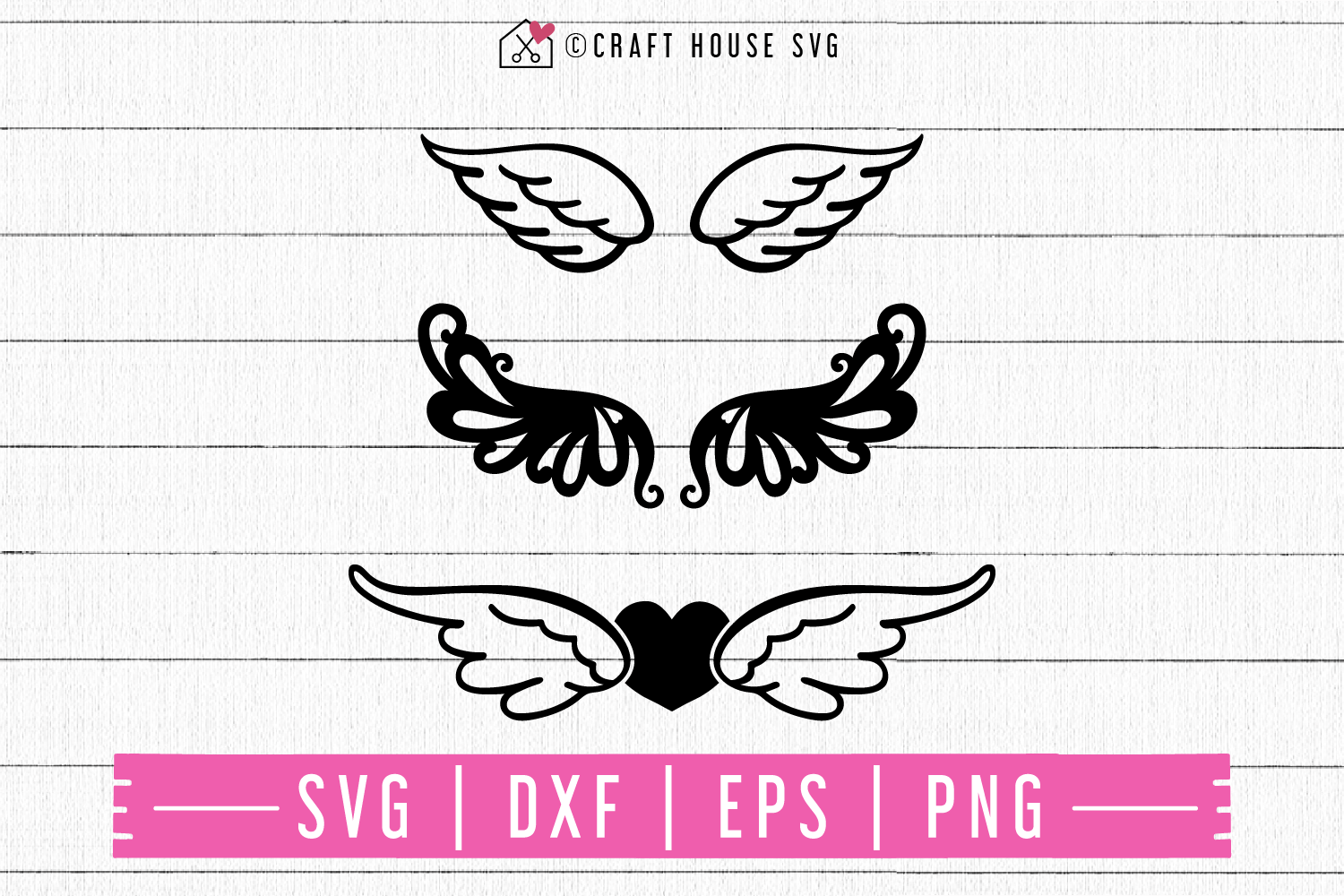 Download Free Angel Wings Svg Fb92 Craft House Svg