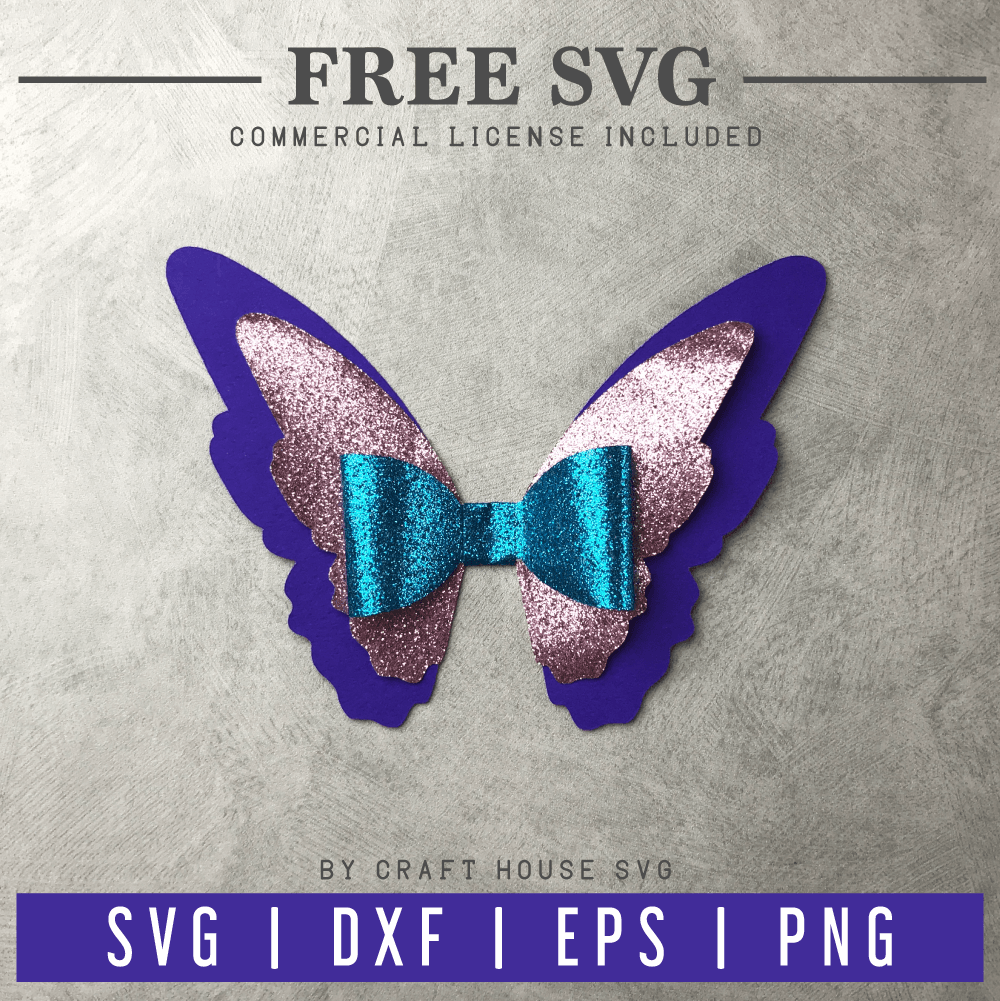 Free Free 230 Butterfly Bow Svg SVG PNG EPS DXF File