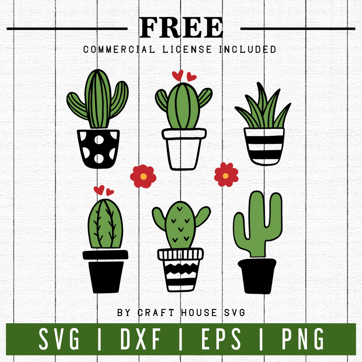 Download FREE | Cactus SVG | FB26 - Craft House SVG