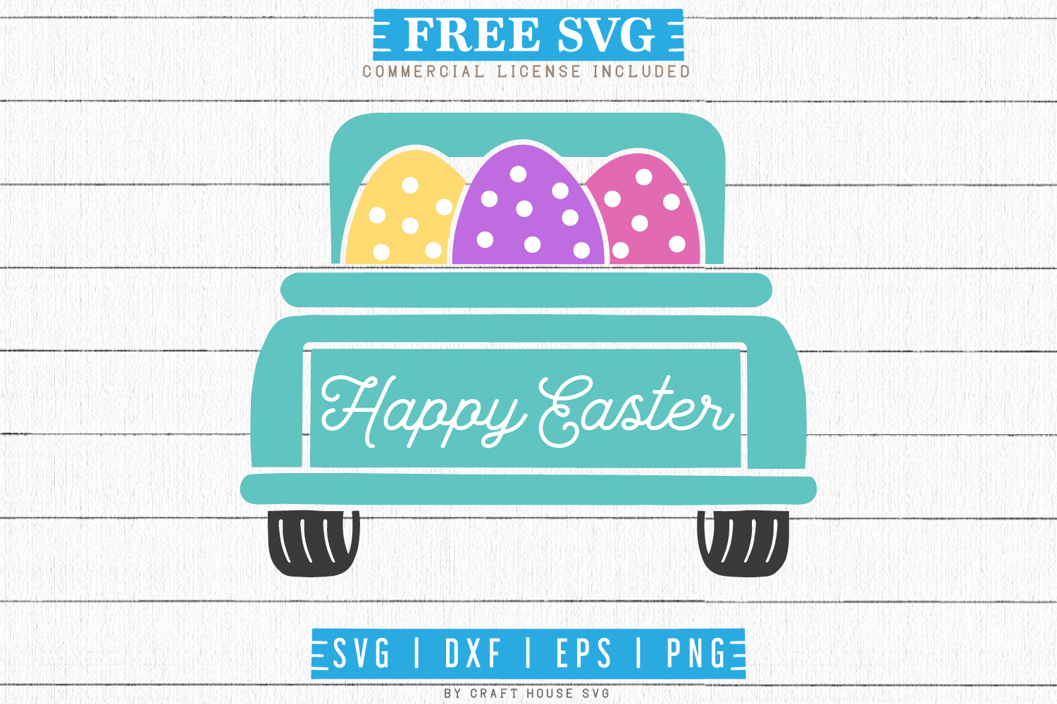 Download Free Easter Egg Truck Svg Fb65 Craft House Svg