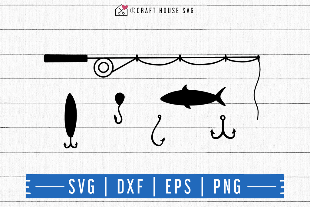 Free Free 117 Fishing Rod Fishing Pole Svg SVG PNG EPS DXF File