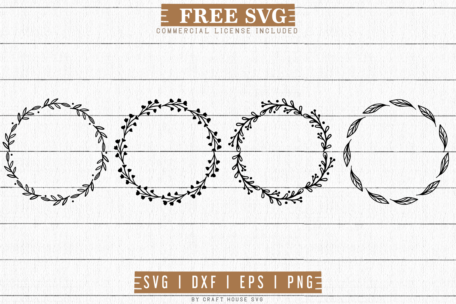 Download Free Floral Wreaths Svg Fb68 Craft House Svg PSD Mockup Templates