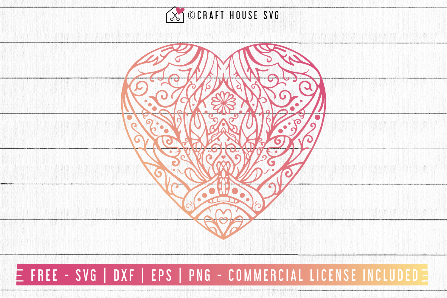 Free Free Heart Mandala Cricut 861 SVG PNG EPS DXF File