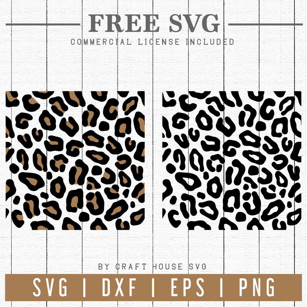 Download FREE Leopard Print SVG | FB108 - Craft House SVG