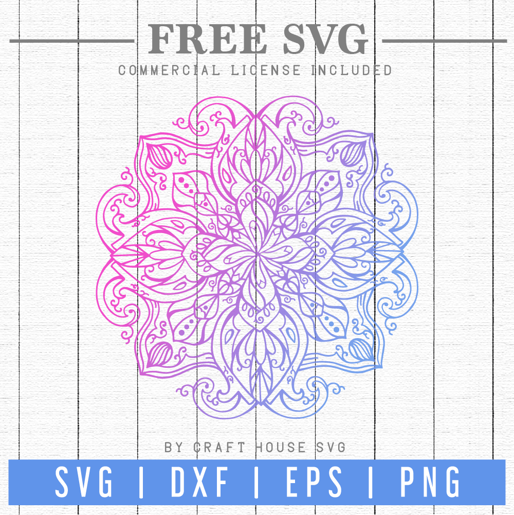 Download Free Mandala SVG | FB78 - Craft House SVG