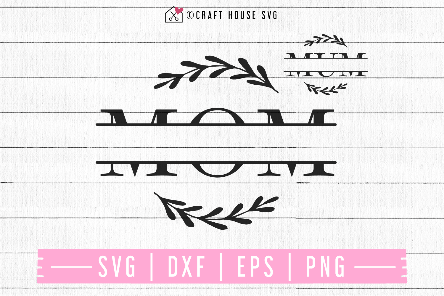 Download Free Mom Split Monogram Svg Fb98 Craft House Svg SVG, PNG, EPS, DXF File