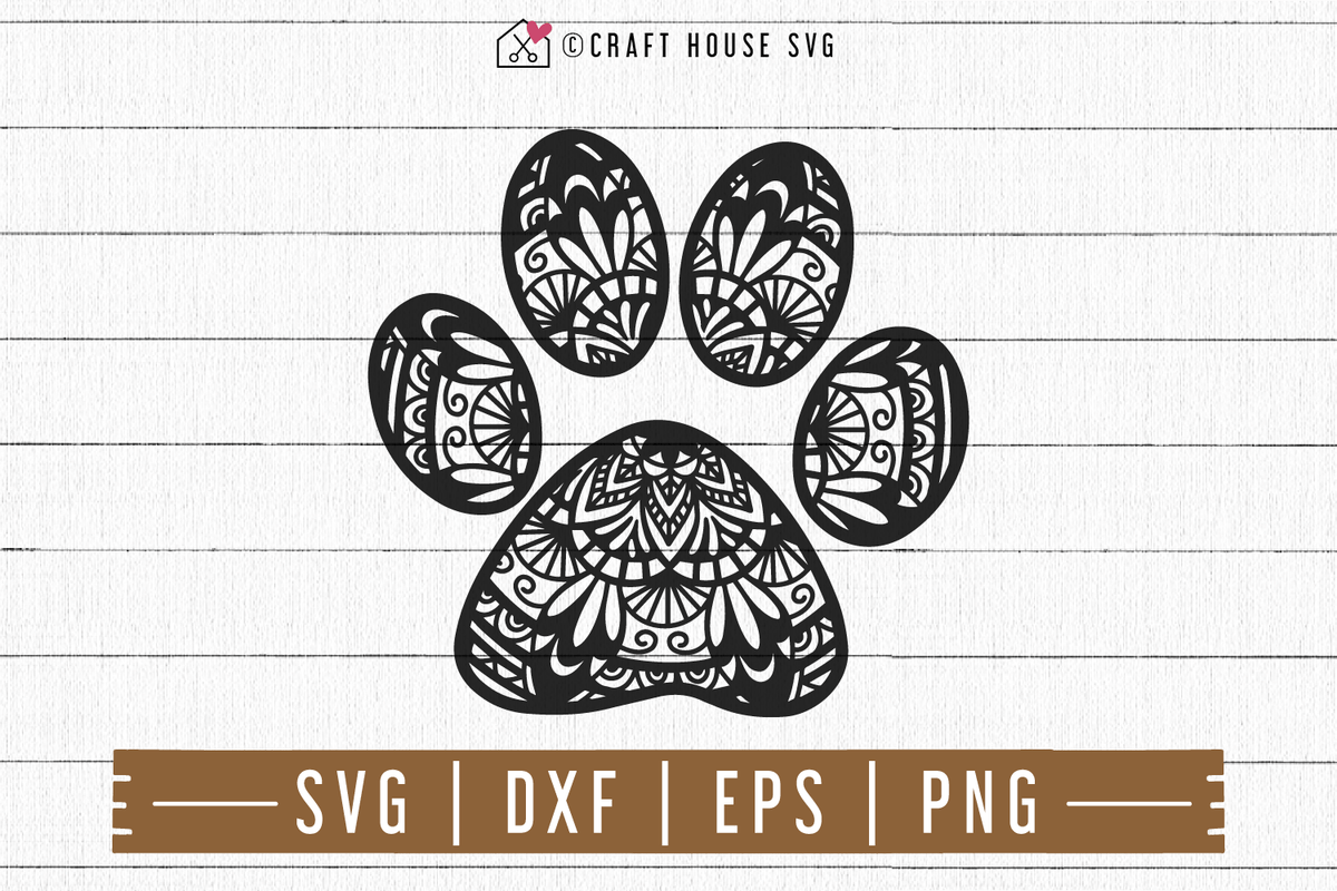 Free Free Layered Mandala Paw Print 16 SVG PNG EPS DXF File