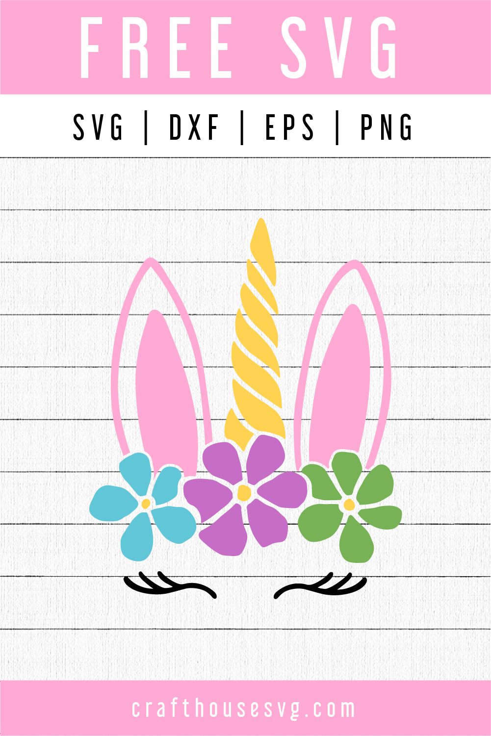 Download Free Unicorn Bunny Svg Fb77 Craft House Svg SVG, PNG, EPS, DXF File