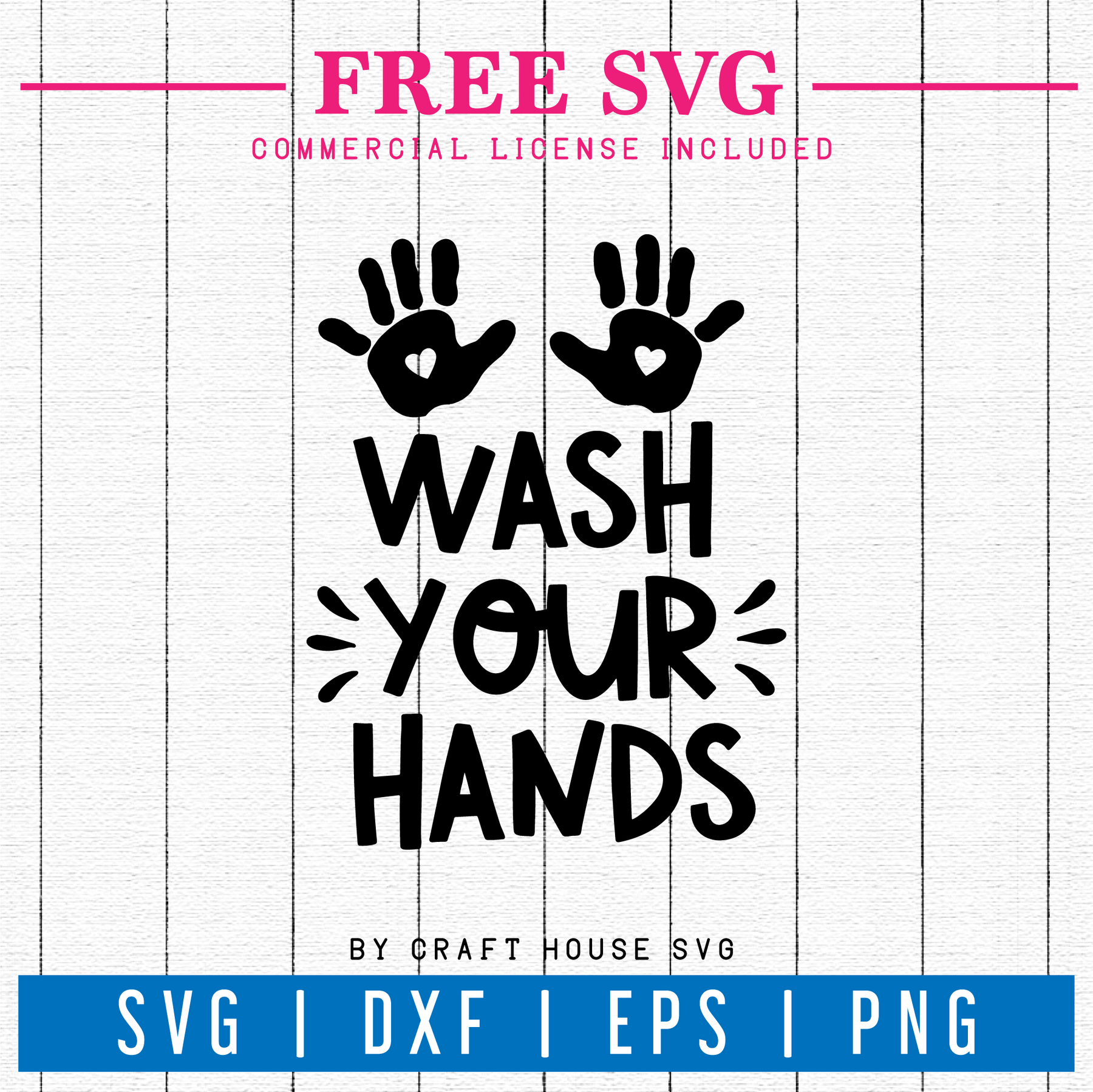 Download Free Wash your hands sign SVG | FB64 - Craft House SVG