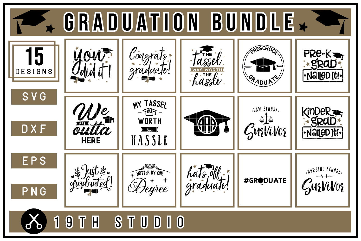 Download Graduation Svg Bundle M24 Craft House Svg