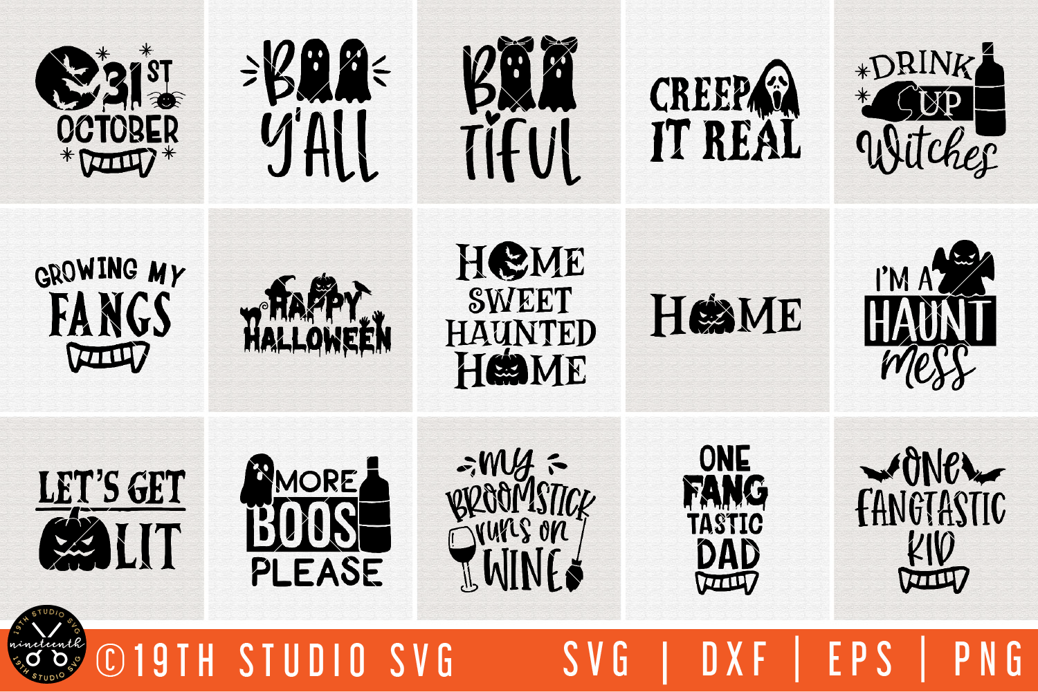 Halloween SVG Bundle | MB59 - Craft House SVG