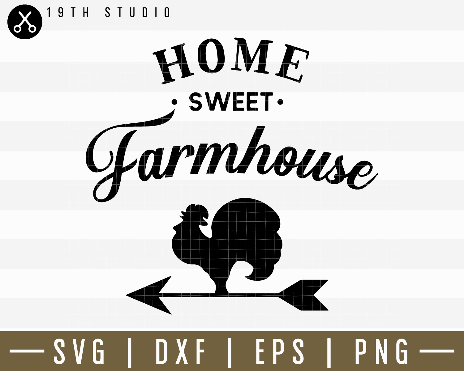 Home Sweet Farmhouse SVG | M14F12 - Craft House SVG