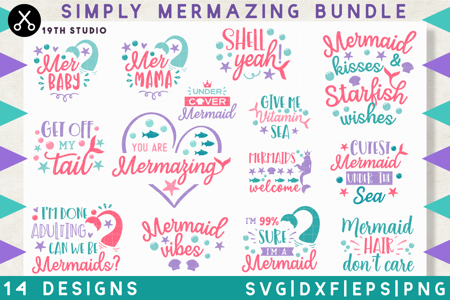 Free Free Mermaid Svg Bundles 844 SVG PNG EPS DXF File