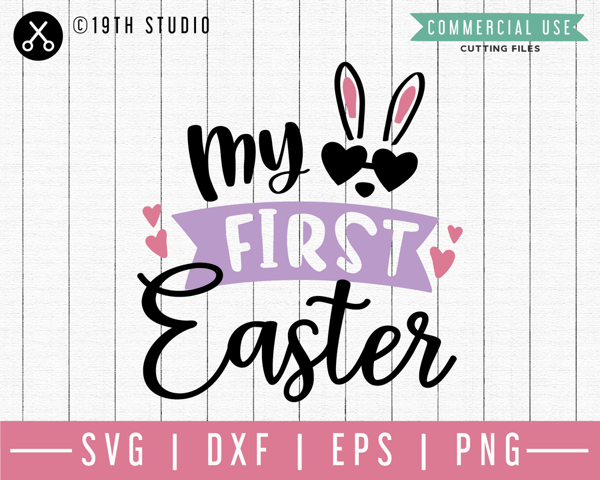 Download My first Easter SVG | M46F | An Easter SVG cut file - Craft House SVG