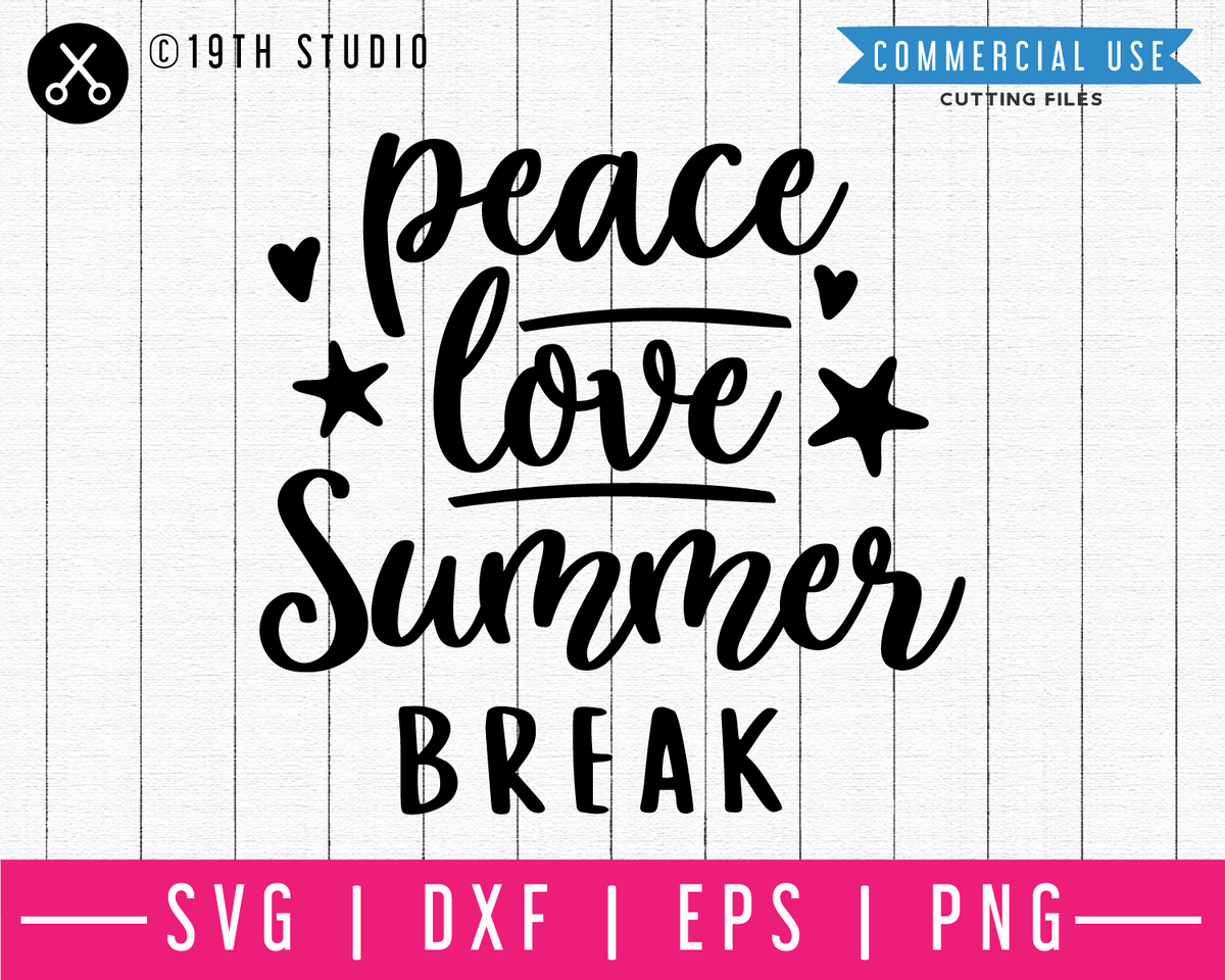 Download Peace love summer break SVG | M48F | A Summer SVG cut file ...