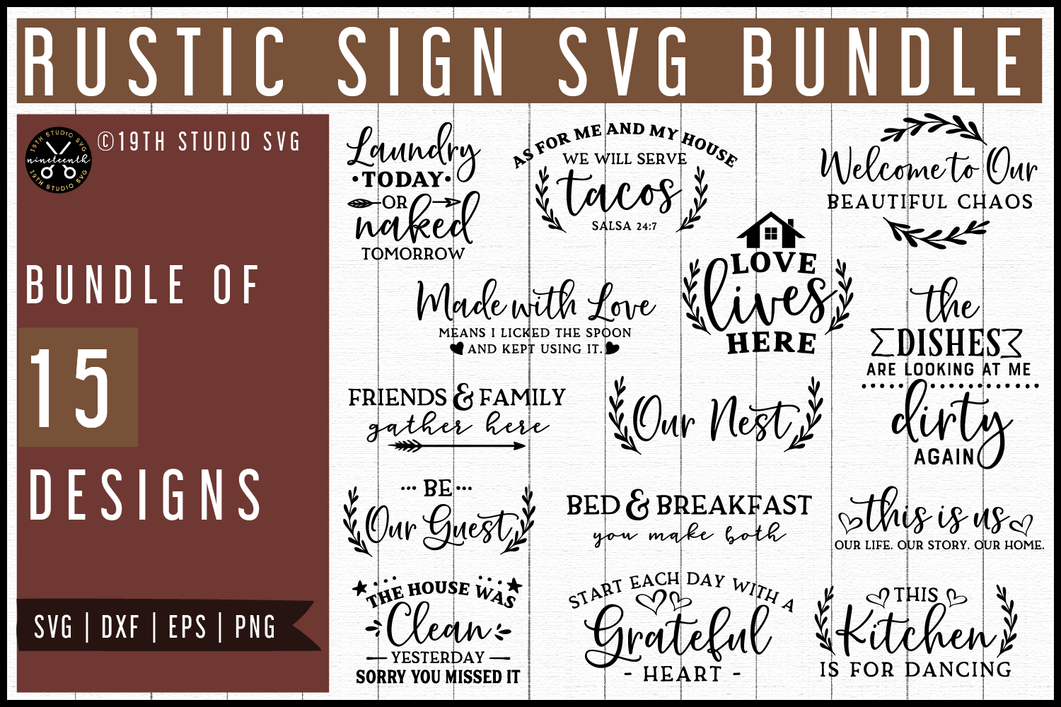 Download Rustic Sign Svg Bundle Mb60 Craft House Svg