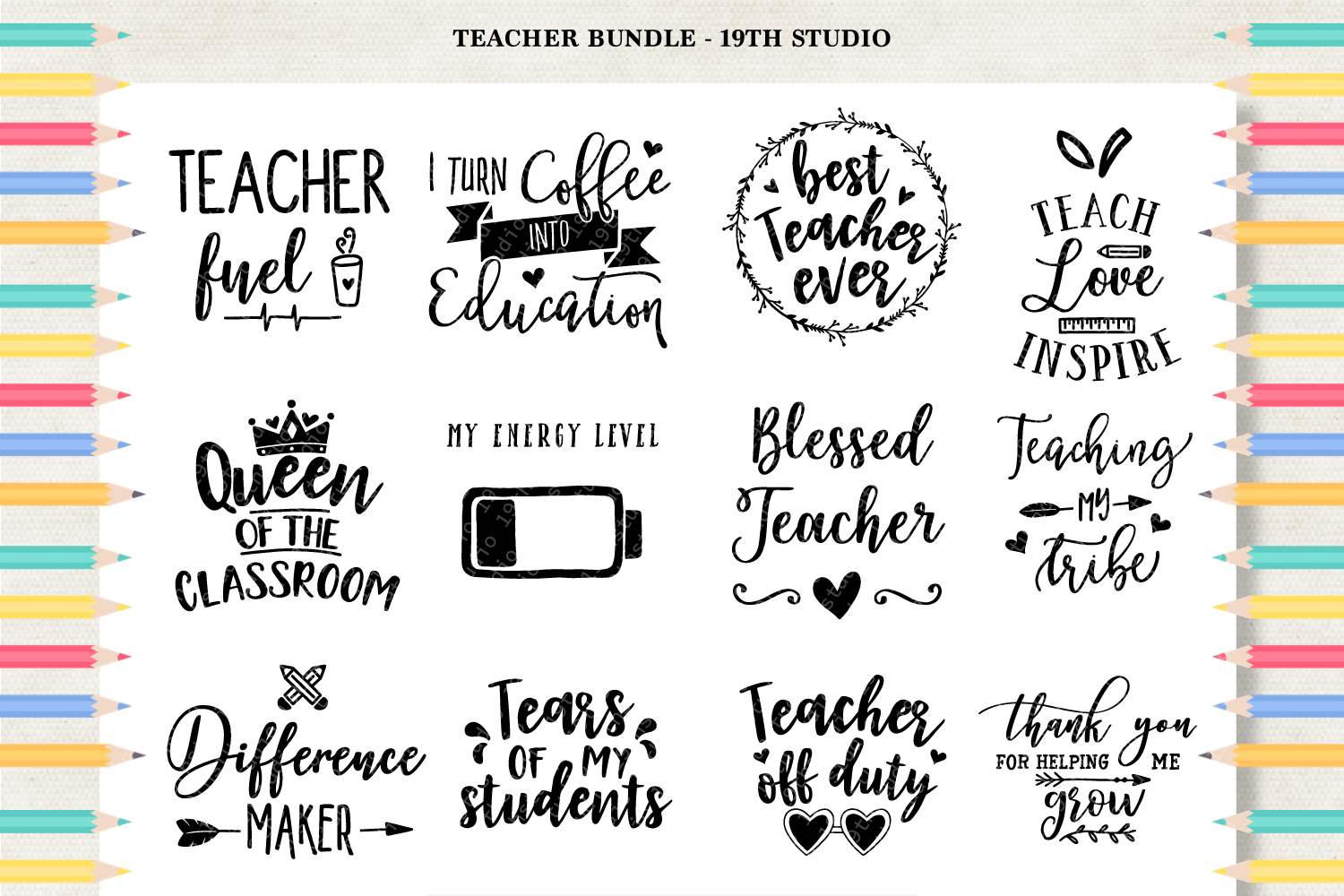 Free Free Teacher Svg Bundle 930 SVG PNG EPS DXF File