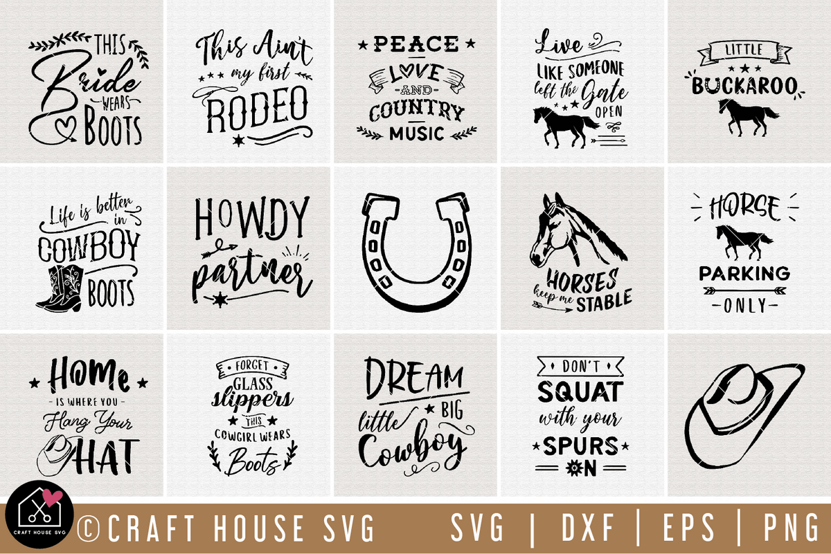 Download Western SVG Bundle | MB76 - Craft House SVG