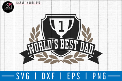 Download Worlds best dad SVG | M50F | Dad SVG cut file - Craft ...