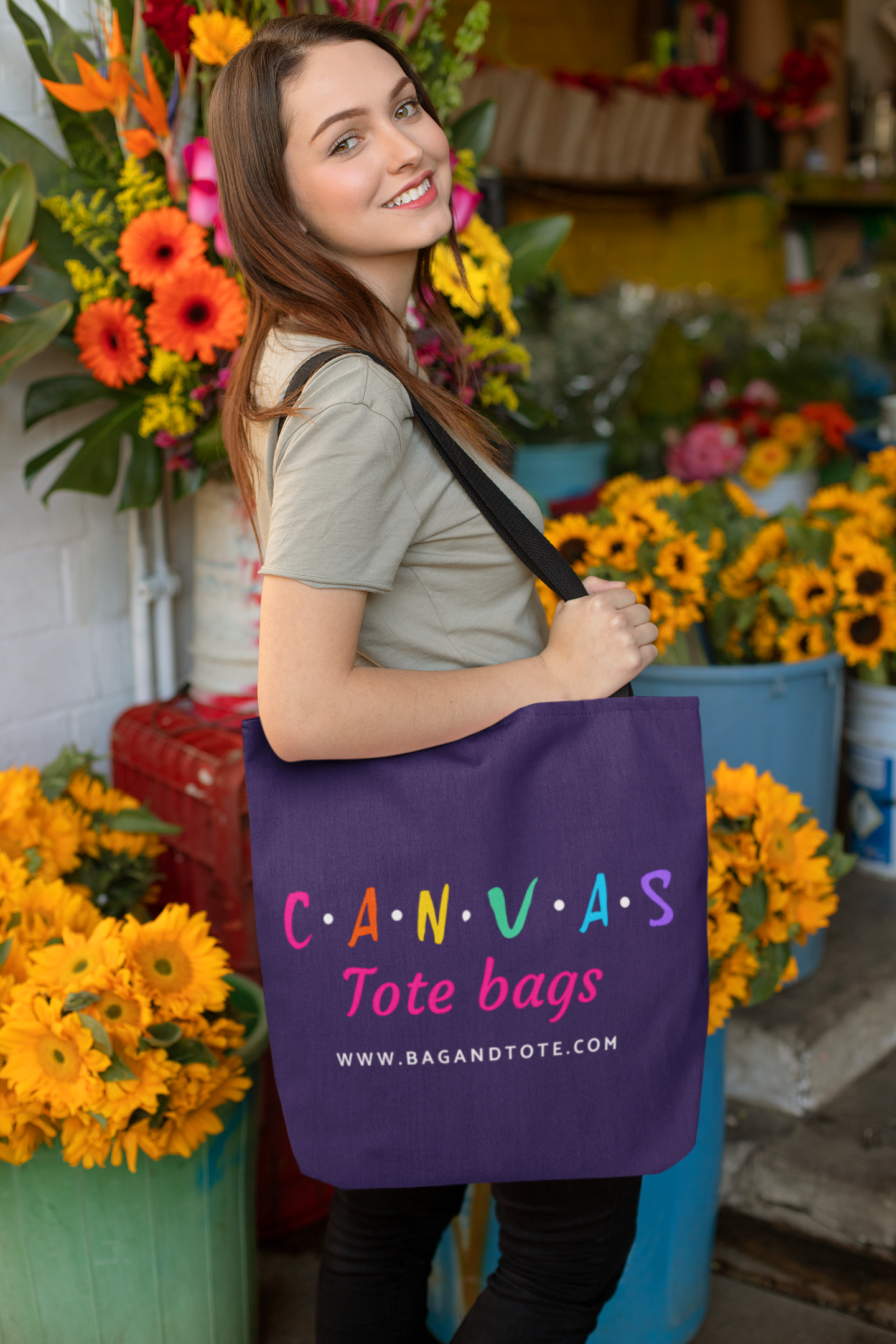 Naturalist Cotton Canvas Tote Bag