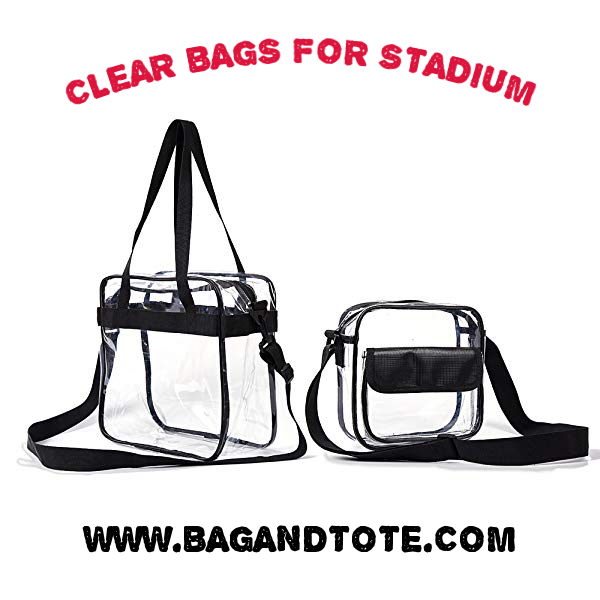 clear stadium bags wholesale