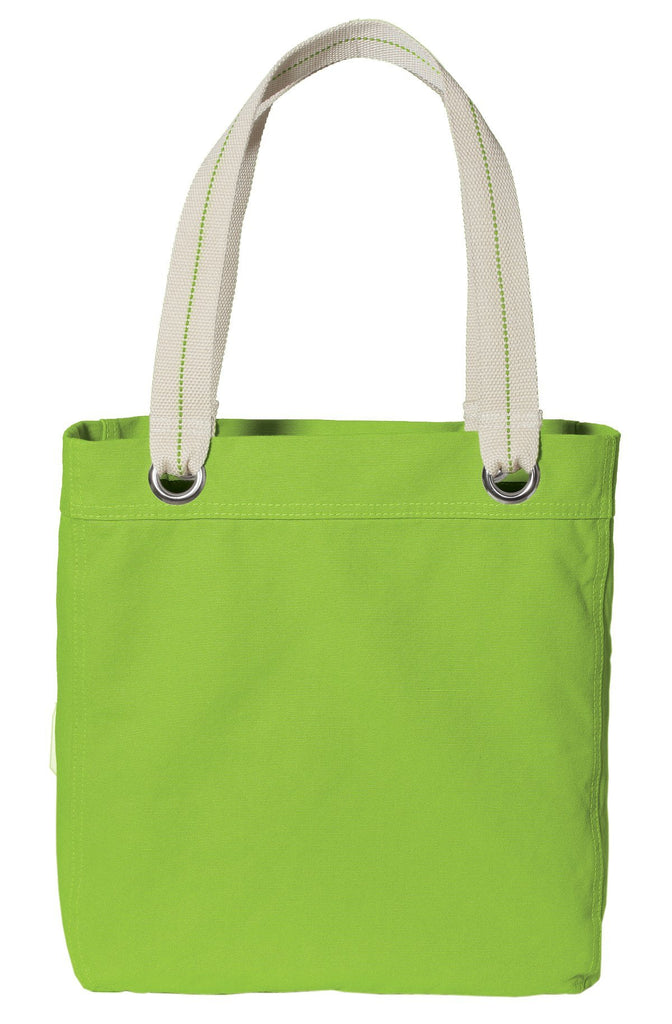 Heavy Canvas tote Bag With Natural Color handle , Cheap Canvas Bag | BAGANDTOTE.COM