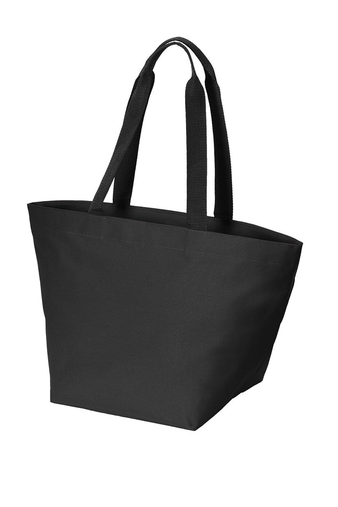 Carry All Zip Polyester Canvas Tote Bag | BAGANDTOTE.COM