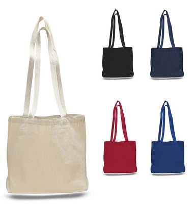 small plain canvas tote bags