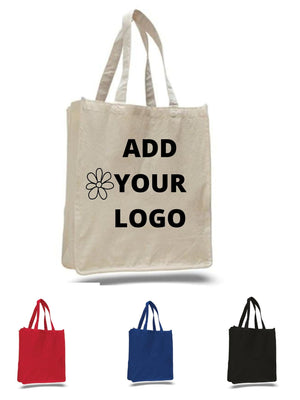 Custom Canvas Color Stripe Tote Bag - Say goodbye to boring totes!