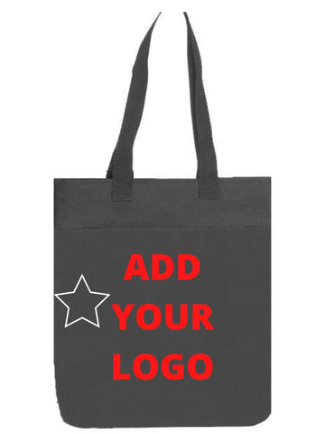 BAGANDTOTE TOTE BAG Custom Poly Tote Bag Dual Carrying Handles