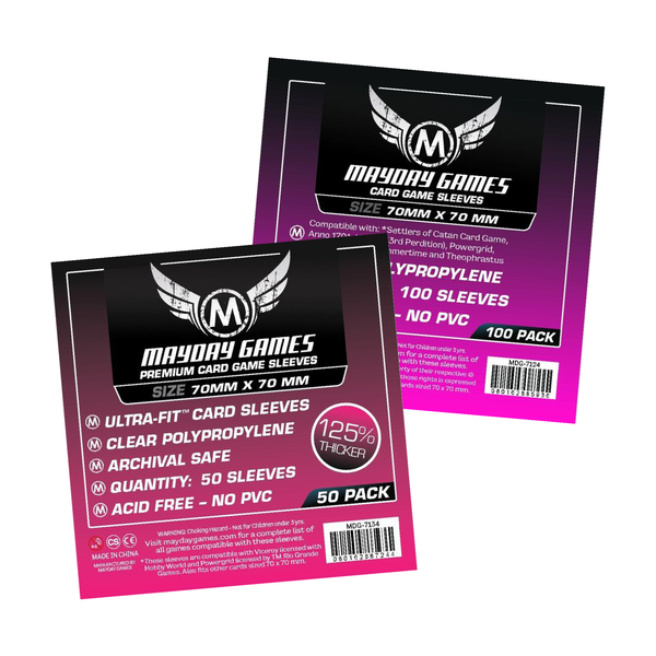 Sleeve Kings 7 Wonders Card Sleeves 65x100mm Philippines - GeekBox.PH