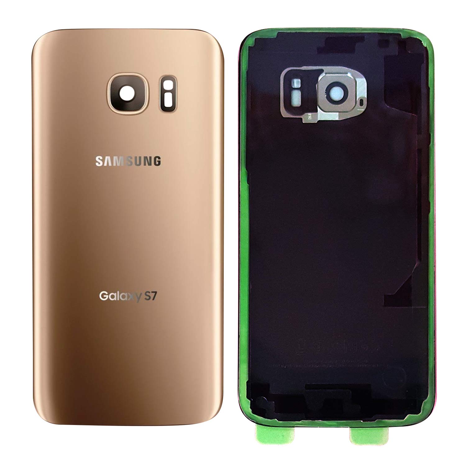 Samsung Galaxy S7 Back Glass Replacement With Camera Lens Installed Cell4less 7205