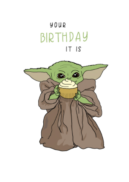 Candle Bark Creations Baby Yoda Birthday Gift Card Makin Whoopee Gift Shop