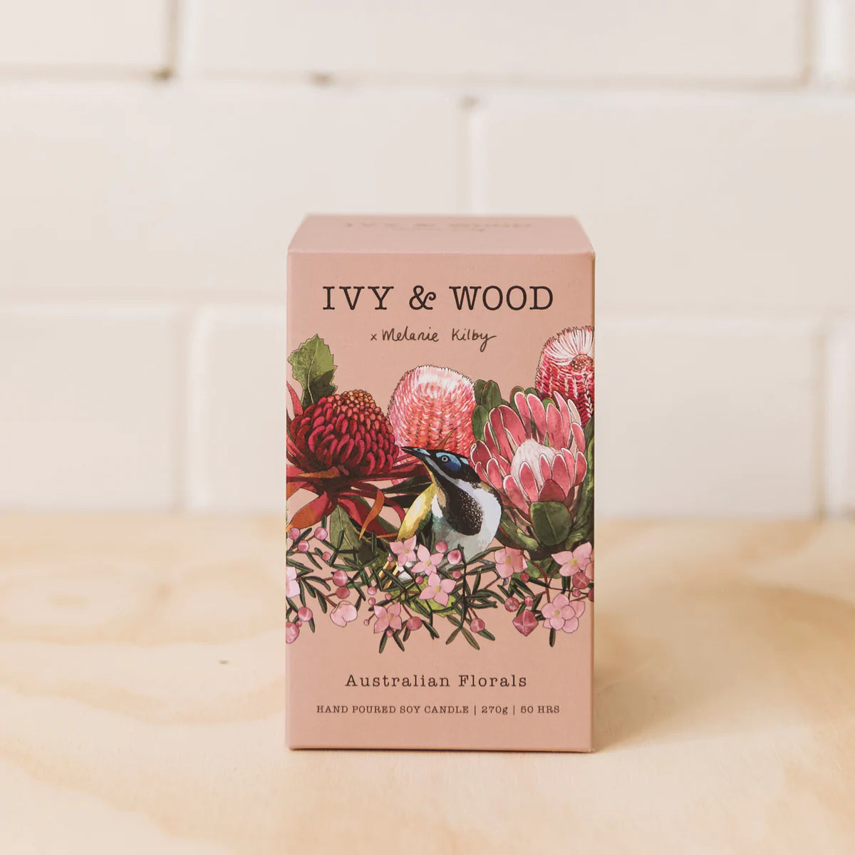 IVY & WOOD - Australian Florals Scented Candle 'Australiana' Collection