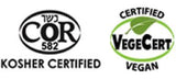 Vegan & Kosher Certified